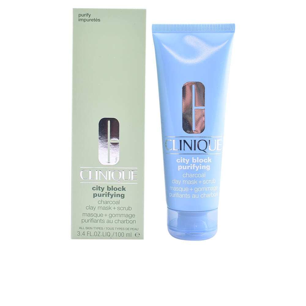 City Block Purifying Charcoal Clay Mask + Scrub 100 ml
