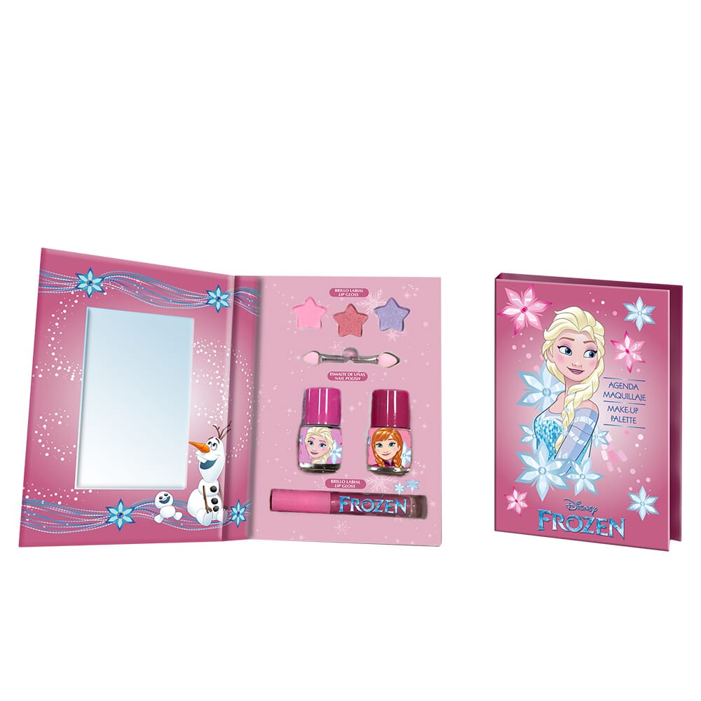 Frozen Agenda Maquillaje Lote 7 pz