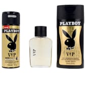 Vip For Him Coffret 3 Produits EDT 100 ml + Déo Spray 150 ml de Playboy