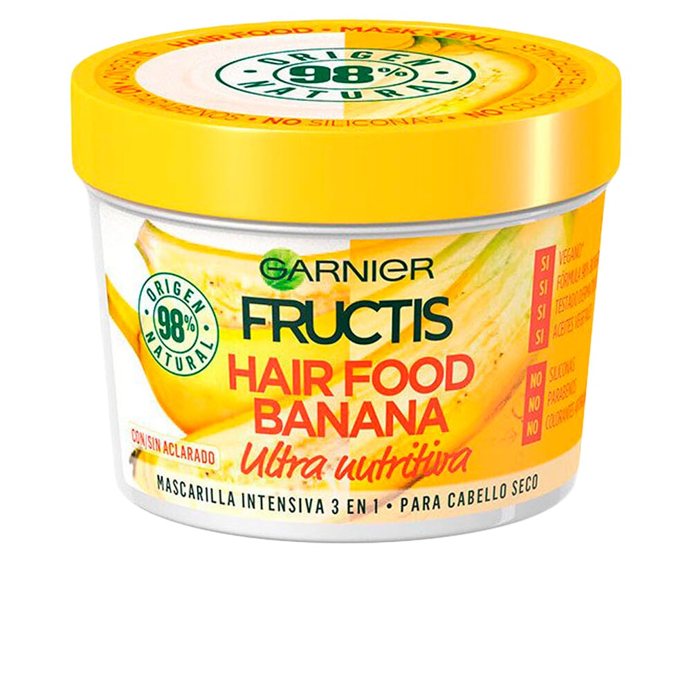 Fructis Hair Food Banana Mascarilla Ultra Nutritiva 390 ml