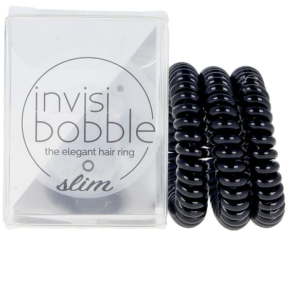 Invisibobble Slim #True Black 3 Unités de Invisibobble