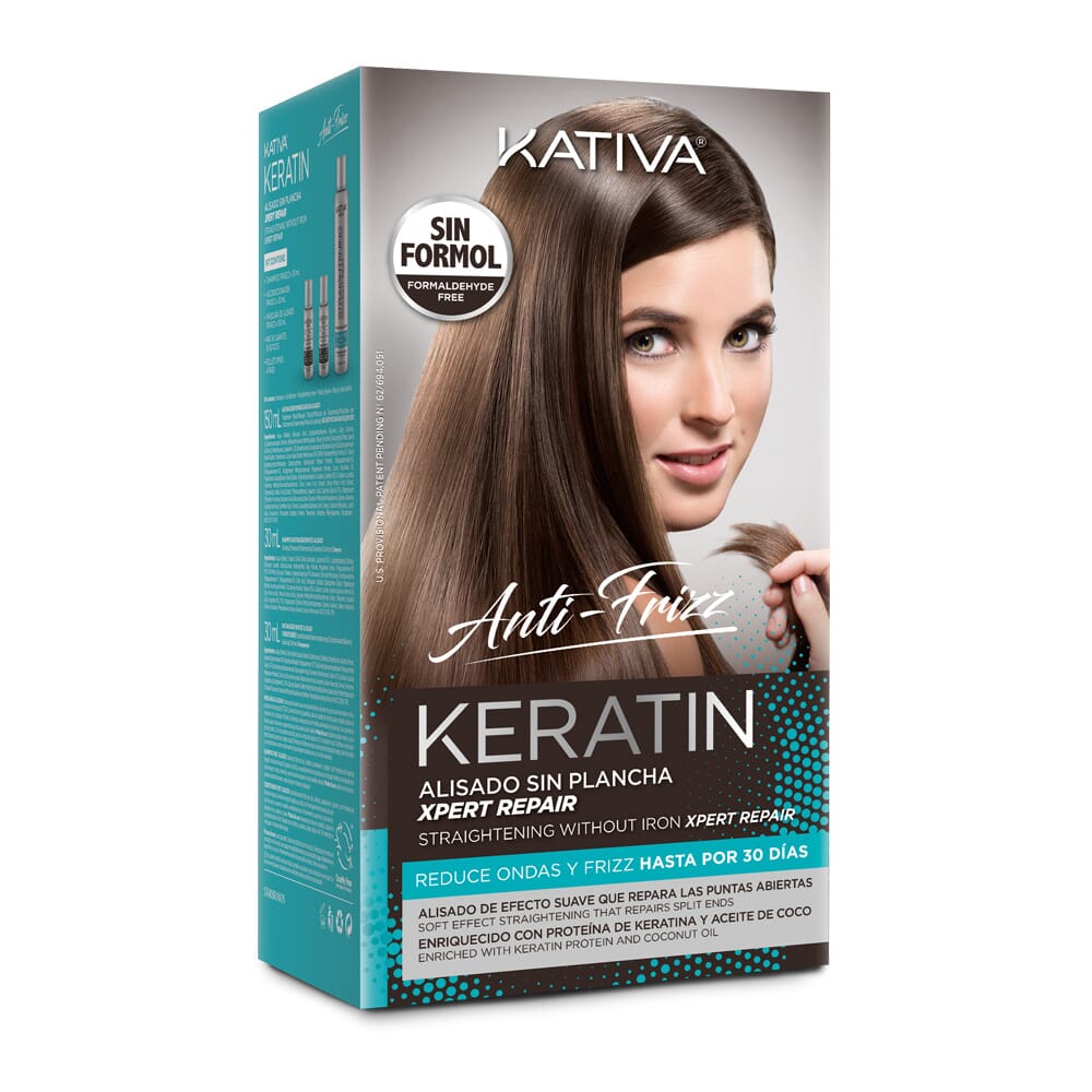 KERATIN ANTI-FRIZZ ALISADO SIN PLANCHA REPARA PUNTAS 30 DÍAS