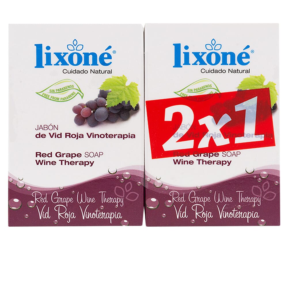 VID ROJA JABÓN PIEL DELICADA O GRASA 2 Uds