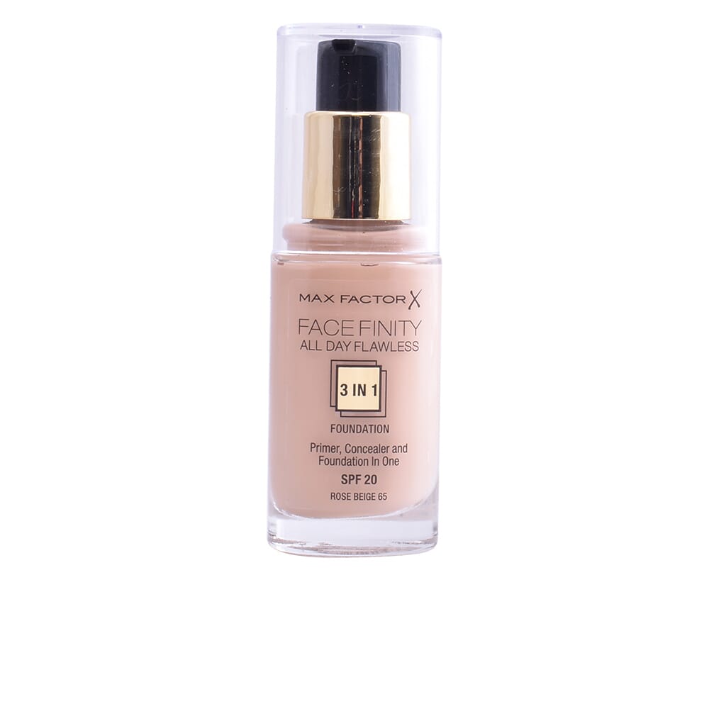 Facefinity All Day Flawless 3 In 1 Foundation #65-Rose