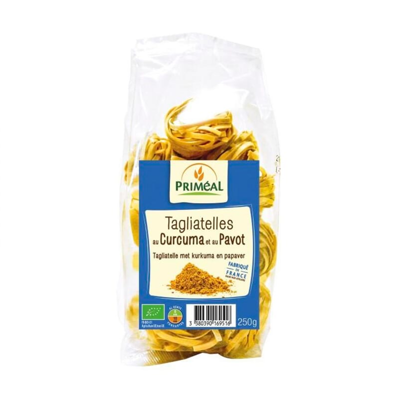 Tagliatelle Nido Cúrcuma & Amapola 250g