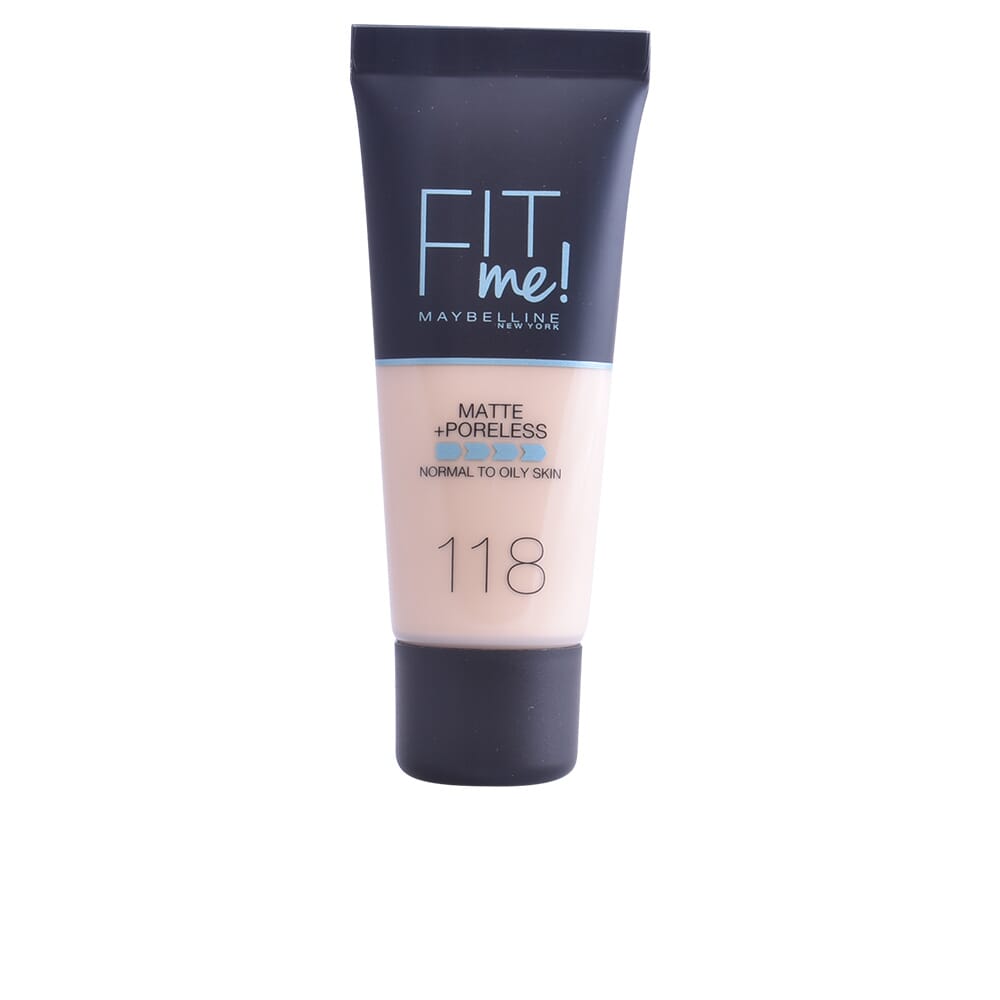 FIT ME MATTE+PORELESS FOUNDATION #118-NUDE 30 ml