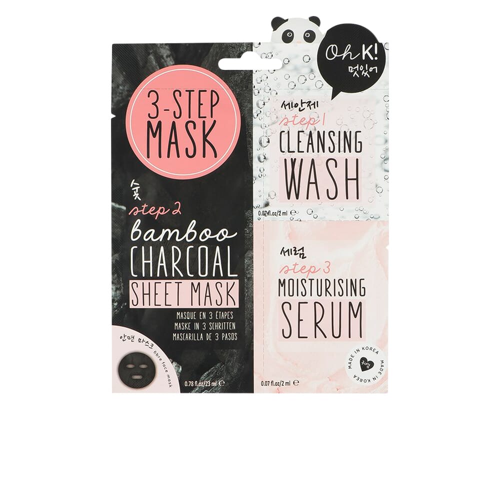 3 STEP CHARCOAL FACE MASK 