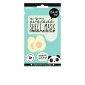 Sheet Face Mask Avocado Super Silky  20 ml de Oh K!
