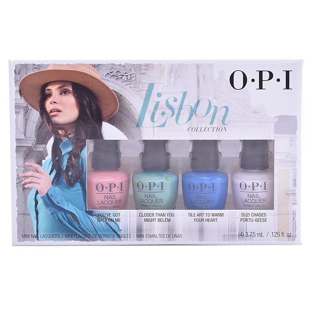 Lisbon Collection Mini Nail Polish Gift Set 4 Unds