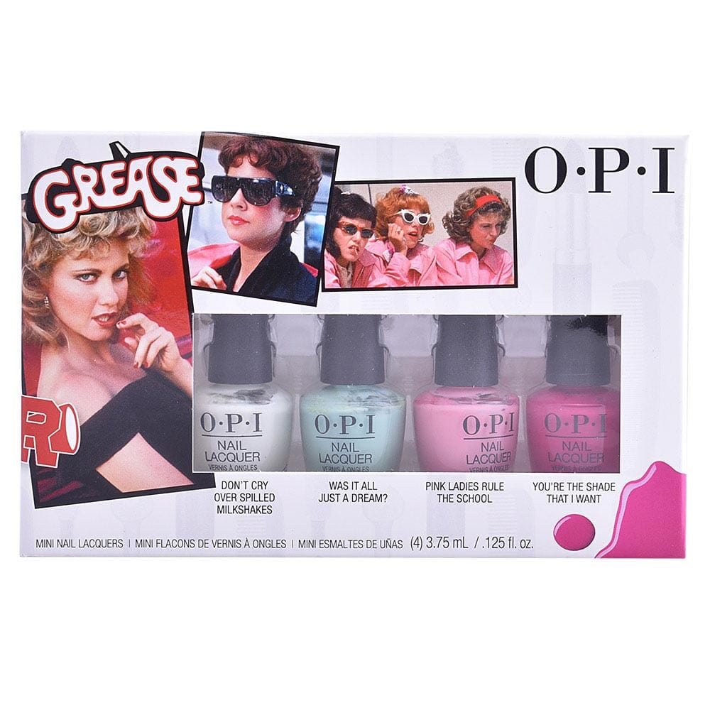 Grease Collection Mini Nail Polish Gift Set 4 Pieces 4 Unds