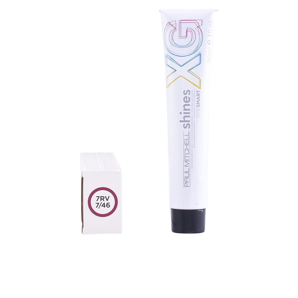 Pm Shines Xg Demi-Permanent Hair Color #7Rv 90ml