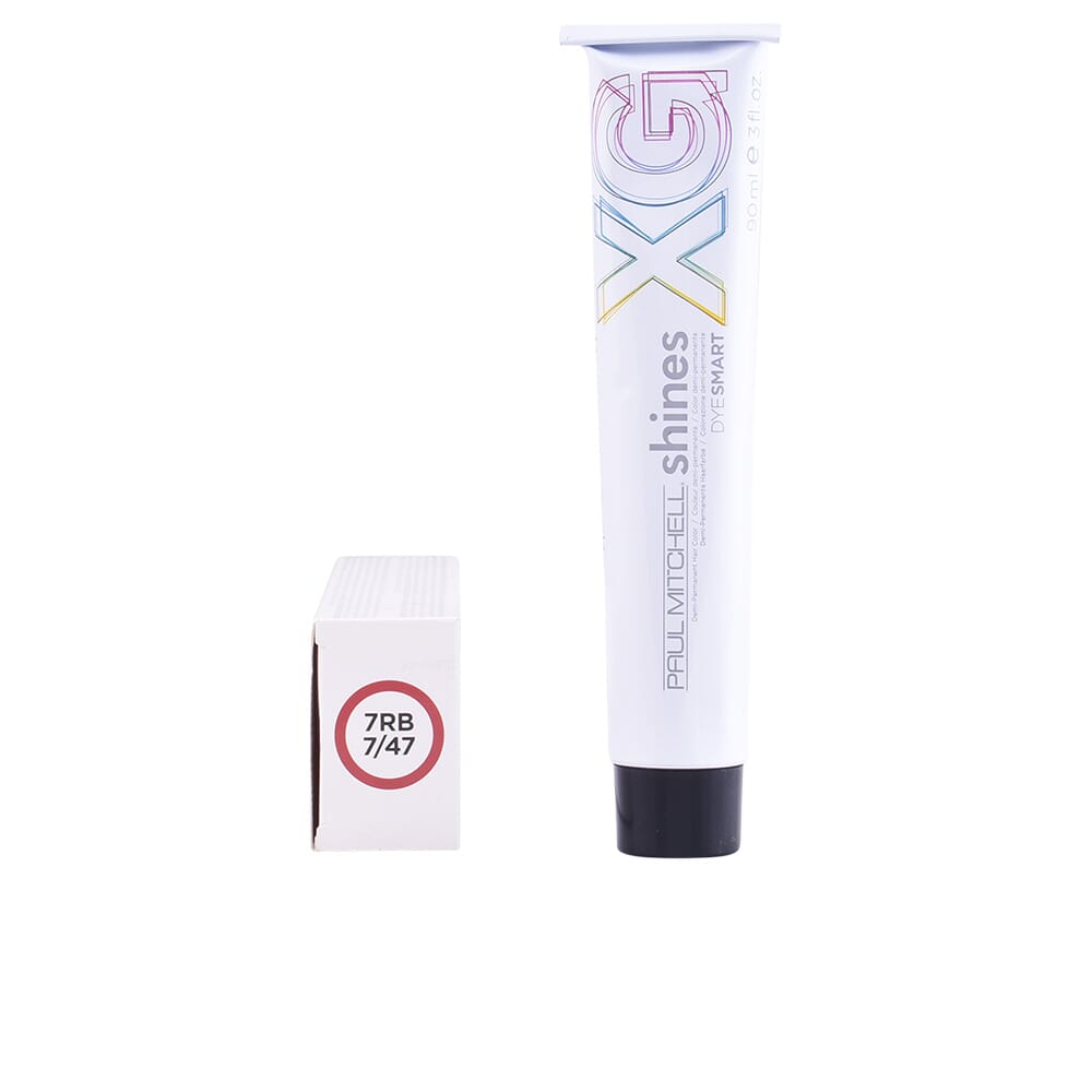 Pm Shines Xg Demi-Permanent Hair Color #7Rb 90ml