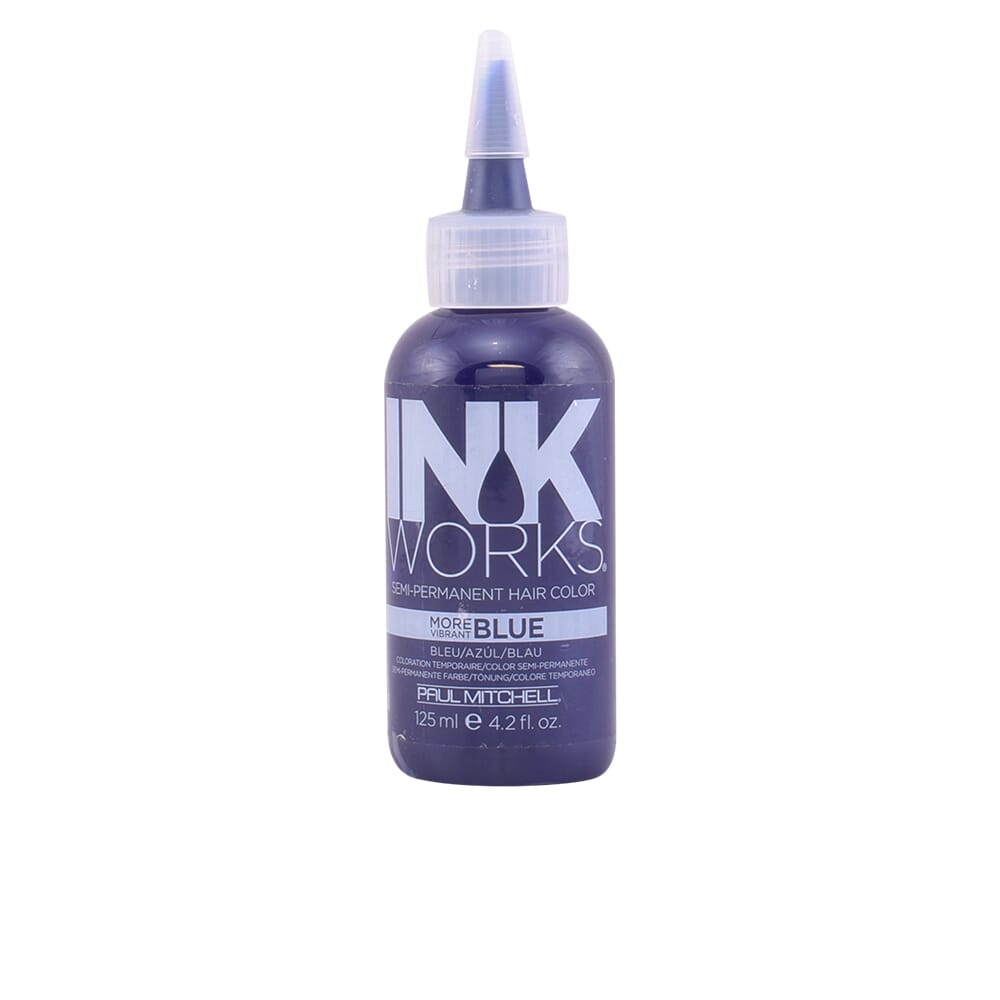 New Ink Works Semi-Permanent Hair Color #Blue 125ml
