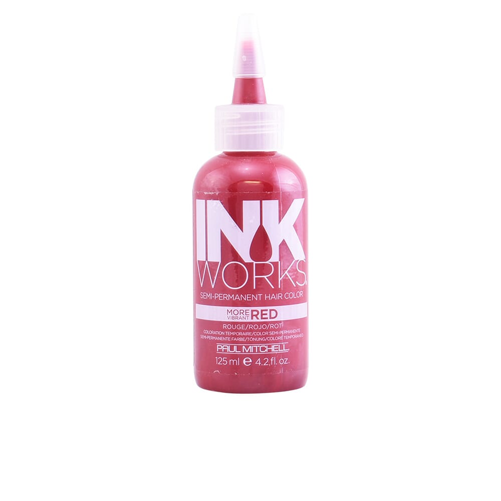 New Ink Works Semi-Permanent Hair Color #Red 125ml