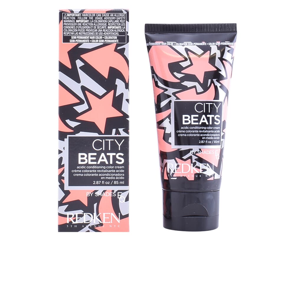 CITY BEATS ACIDIC CONDITIONING COLOR CREAM #CHELSEA CORAL  85 ml