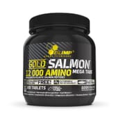 Gold Salmon 12000 Amino é uma fórmula de aminoácidos de alta biodisponibilidade.
