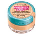 Fresher Skin Natural Finish Foundation #200-Soft Beige 25 ml de Rimmel London