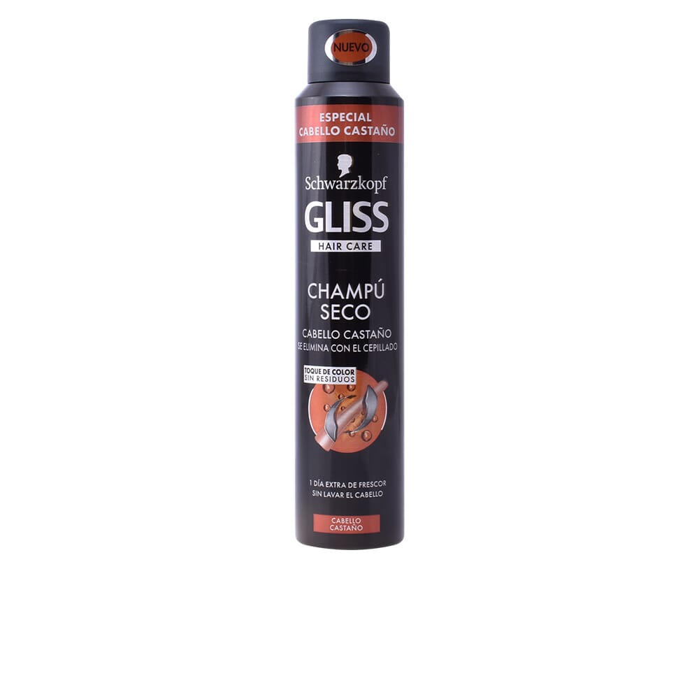 Gliss Color Champô Em Seco #Castanho  200 ml