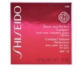 Sheer & Perfect Cpct Foundation #I40-Fair Ivory 10g di Shiseido