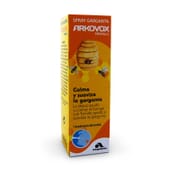 Arkovox Propolis Spray Gorge adoucit la gorge.