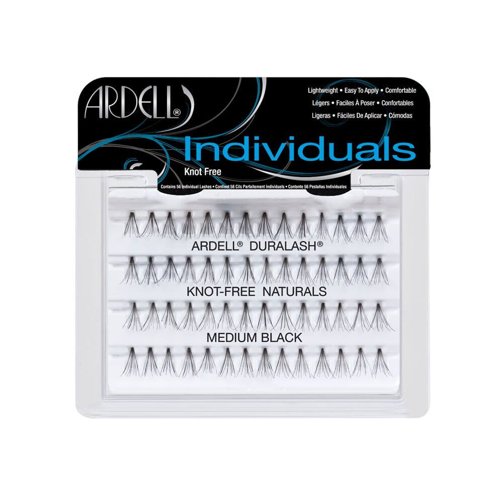 Pestanas Individuais Médias #Black 9g