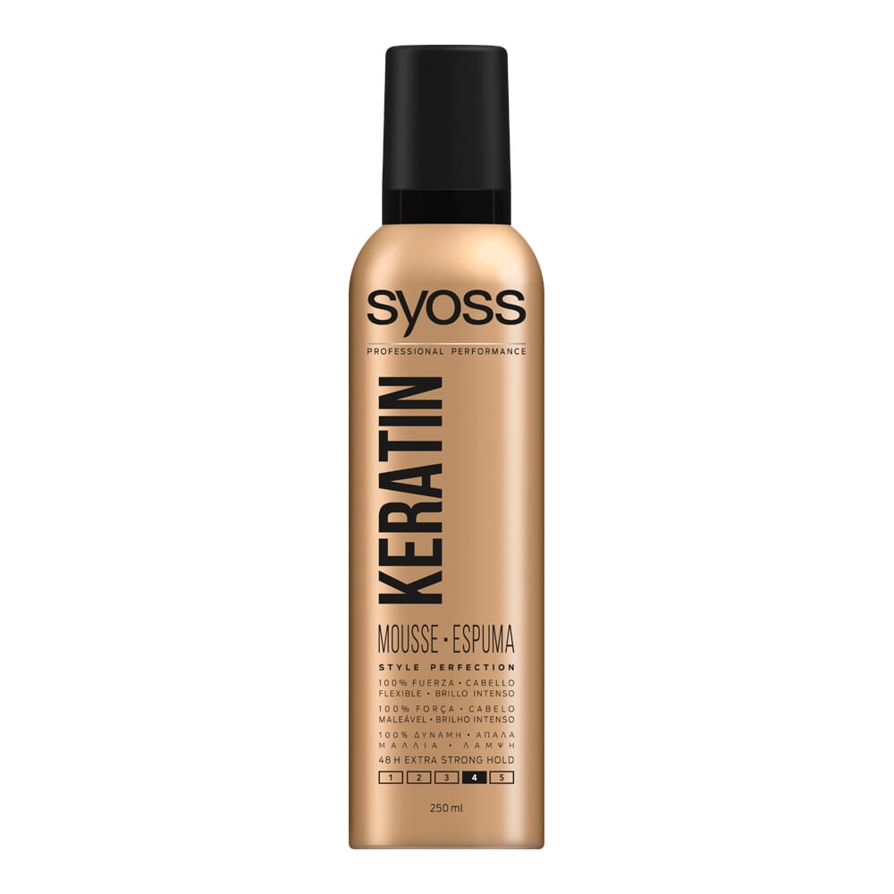 Keratin Espuma Fijadora 48H Spray 250 ml