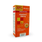 Arkovital Vitamine C 1000mg contribue au bon fonctionnement du système immunitaire.