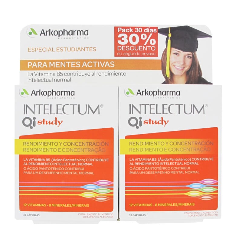 INTELECTUM STUDY 2 Ud de 30 Caps