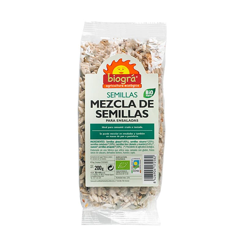 Mezcla De Semillas 250g de Biogra