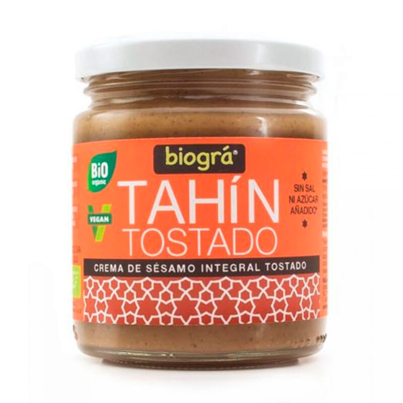 Tahín Integral Tostado 400g de Biogra