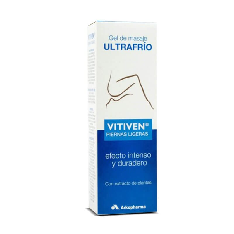 VITIVEN LICHTE BEENEN GEL VAN ULTRAKOUDE MASSAGE 150ml