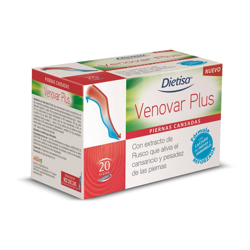 VENOVAR PLUS 20 Viales de 15ml