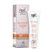 Roc Soleil-Protect Fluido Redutor De Rugas SPF 50 máxima proteção para o teu rosto.