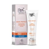 Avec Roc Soleil-Protect Crème hydratante désaltérante SPF 50+ vous aurez une peau hydratée et ra
