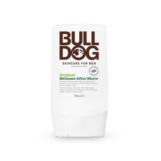 O Bulldog Original Bálsamo After Shave não contém corantes nem fragrâncias sintéticas.