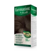 Com Farmatint Gel 5N Castanho Claro o teu cabelo fica mais cuidado, brilhante e natural que nunc