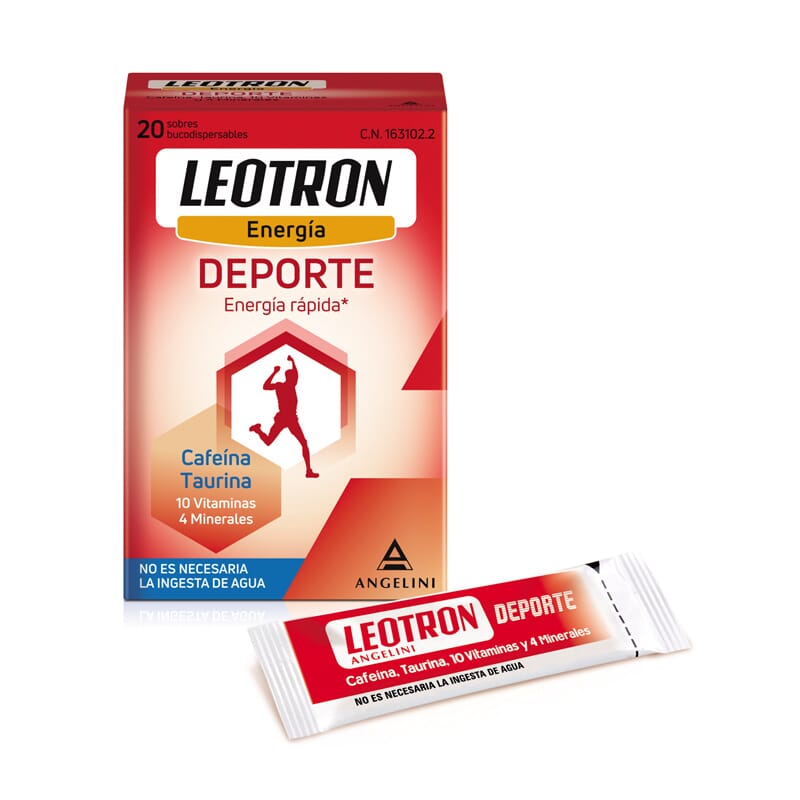 LEOTRON DEPORTE 20 Sobres de 2g