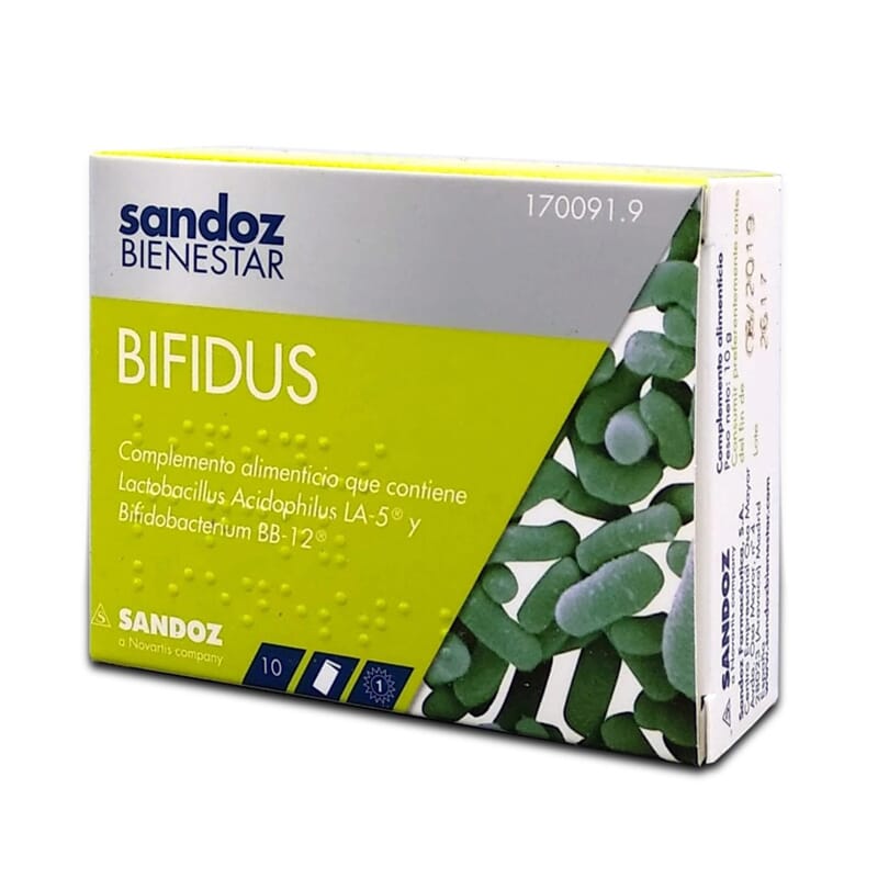 SANDOZ BIENESTAR BIFIDUS 10 Sobres