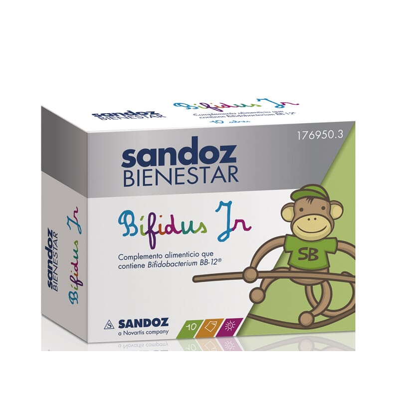 SANDOZ BIENESTAR BIFIDUS JUNIOR 10 Sobres