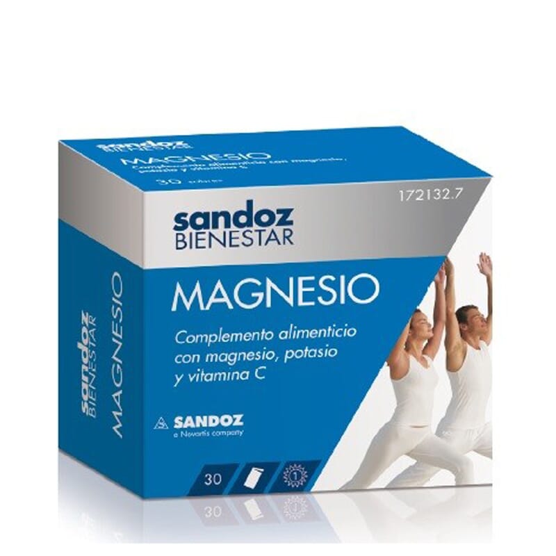 SANDOZ BIENESTAR MAGNESIO 30 Sobres