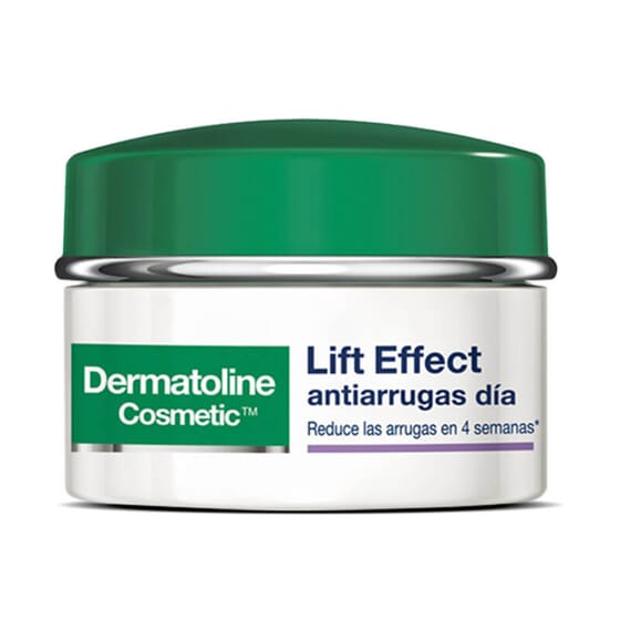 Dermatoline Cosmetic Lift Effect Antiarrugas Día reduce visiblemente las arrugas.