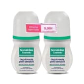 Somatoline Cosmetic Desodorizante Peles Sensíveis Roll-On atua durante 48h.