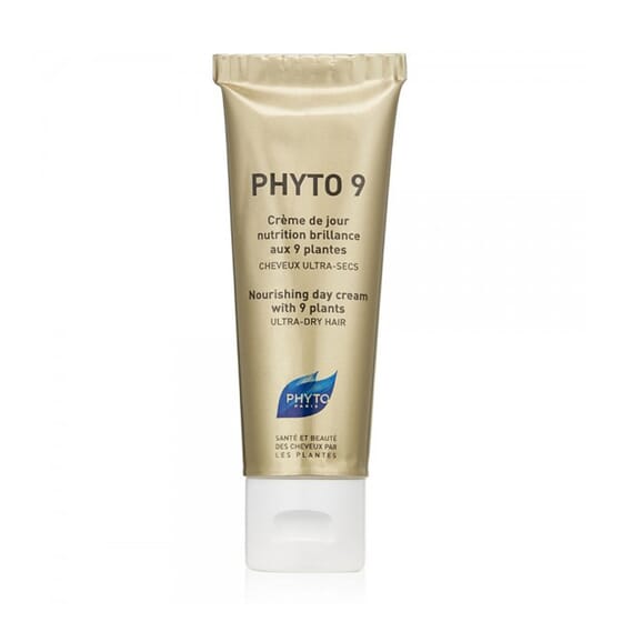 Phyto 9 Creme De Dia Nutrição E Brilho Cabelo Ultra-Seco 50 ml da Phyto