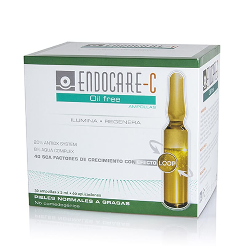 ENDOCARE-C OIL FREE AMPOLLAS 30 Ampollas 2ml