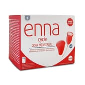Enna Cycle Coppa Mestruale (Taglia S) 2 Unità + Sterilizzatore di Enna
