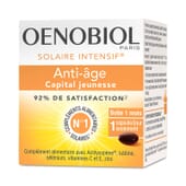 Oenobiol Solaire Intensif Anti-Âge stimule la synthèse de mélanine.