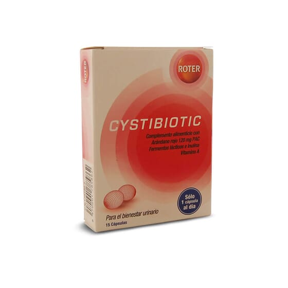 La fórmula de Roter Cystibiotic actúa contra la cistitis para el bienestar urinario.