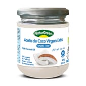 Óleo de Coco Extra Virgem Bio elabora-se a partir de coco ecológico.