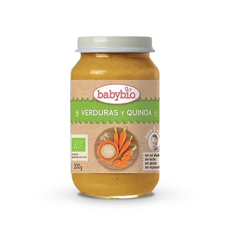 BABYBIO POTITO MENÚ DEL DÍA VERDURAS Y QUINOA 200g