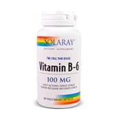Vitamina B6 100 mg 60 Capsule Vegetali di Solaray
